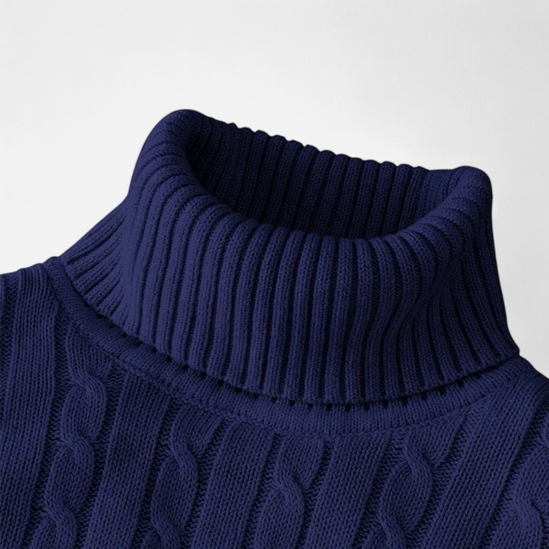 NOMU Lifestyle | Men’s Wool Turtleneck Sweater