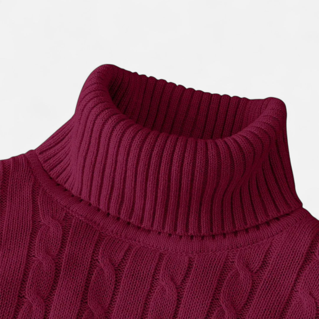 NOMU Lifestyle | Men’s Wool Turtleneck Sweater