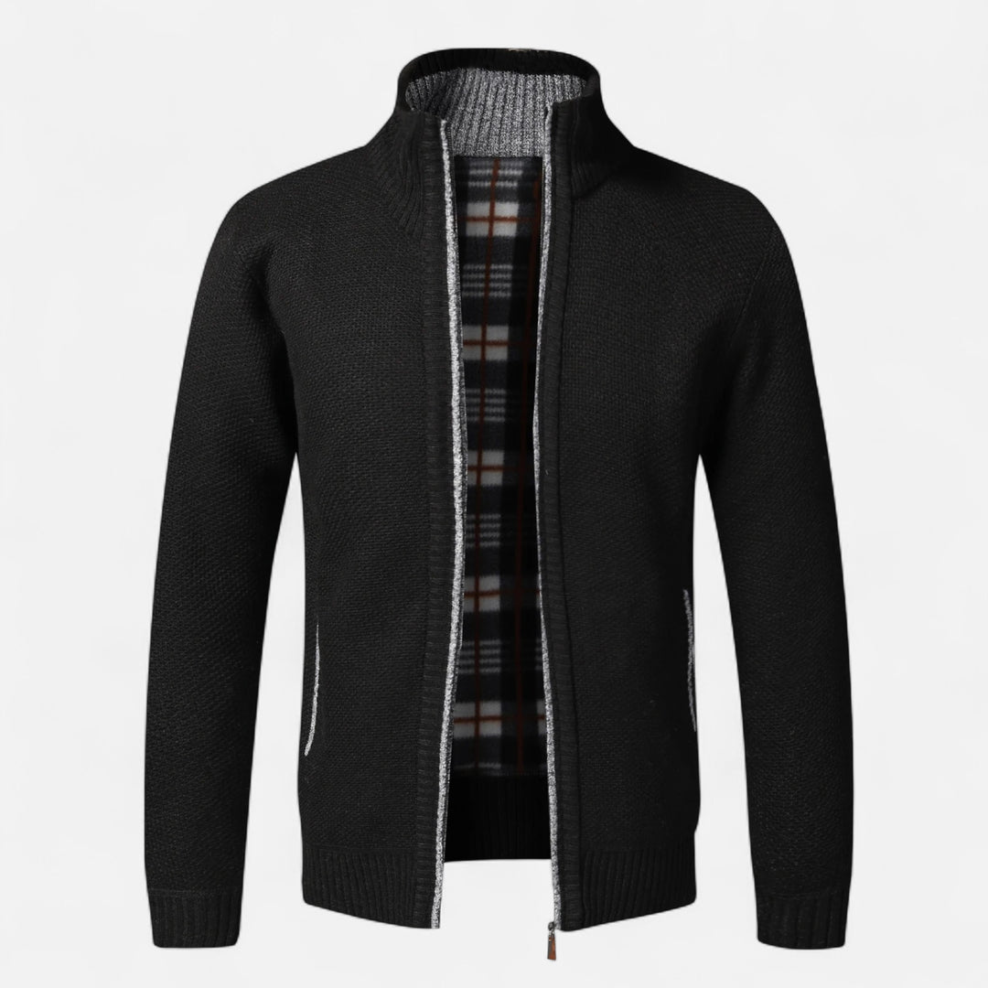 NOMU Lifestyle | Men’s Knitted Zip Cardigan