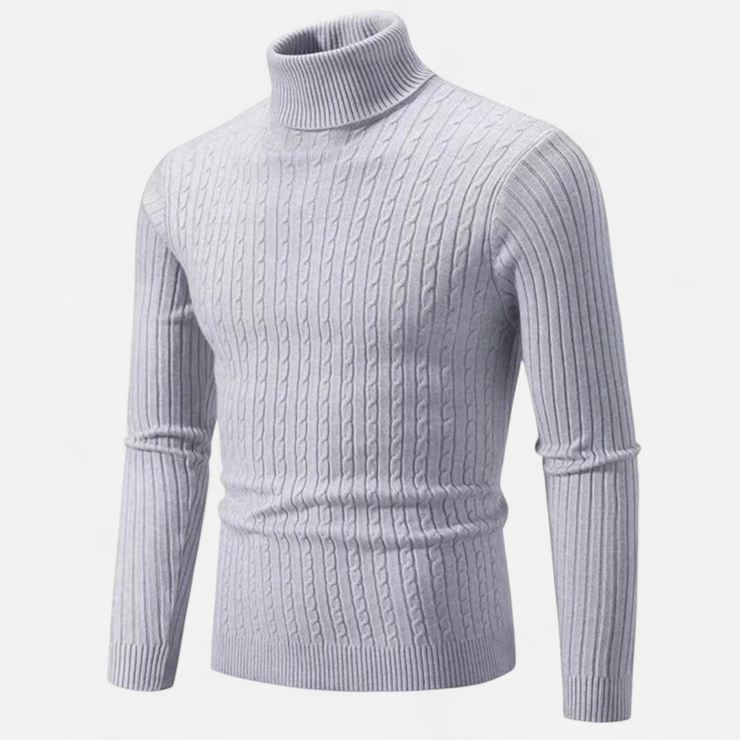 NOMU Lifestyle | Men’s Wool Turtleneck Sweater