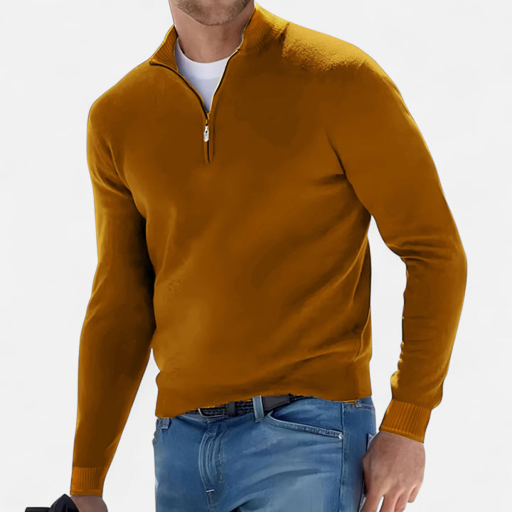 NOMU Lifestyle | Men’s Oversized Half Zip Sweater