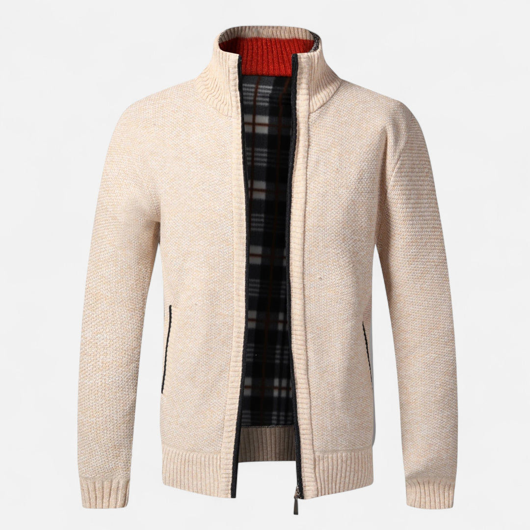 NOMU Lifestyle | Men’s Knitted Zip Cardigan