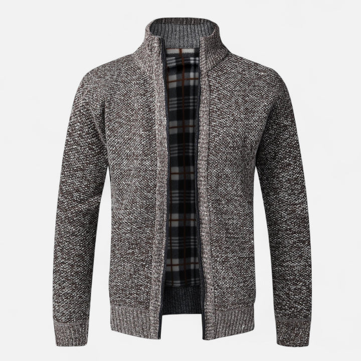 NOMU Lifestyle | Men’s Knitted Zip Cardigan