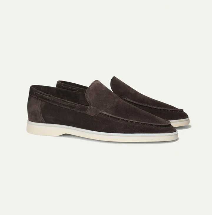 Old Money Σουέτ Loafers