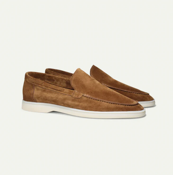 Old Money Σουέτ Loafers
