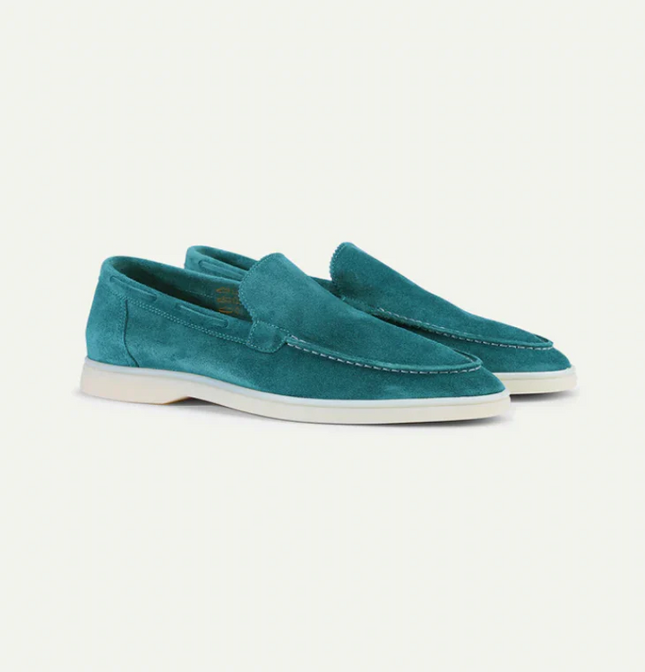 Old Money Σουέτ Loafers