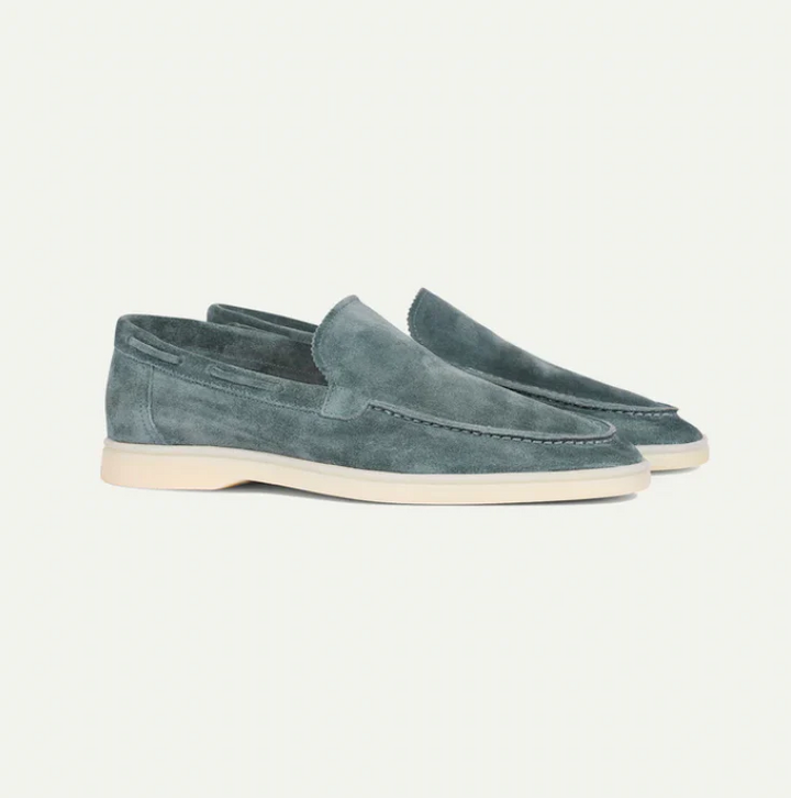 Old Money Σουέτ Loafers