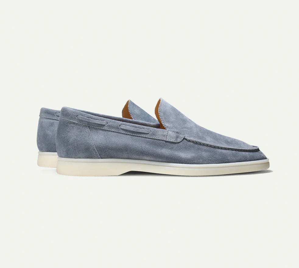 Old Money Σουέτ Loafers