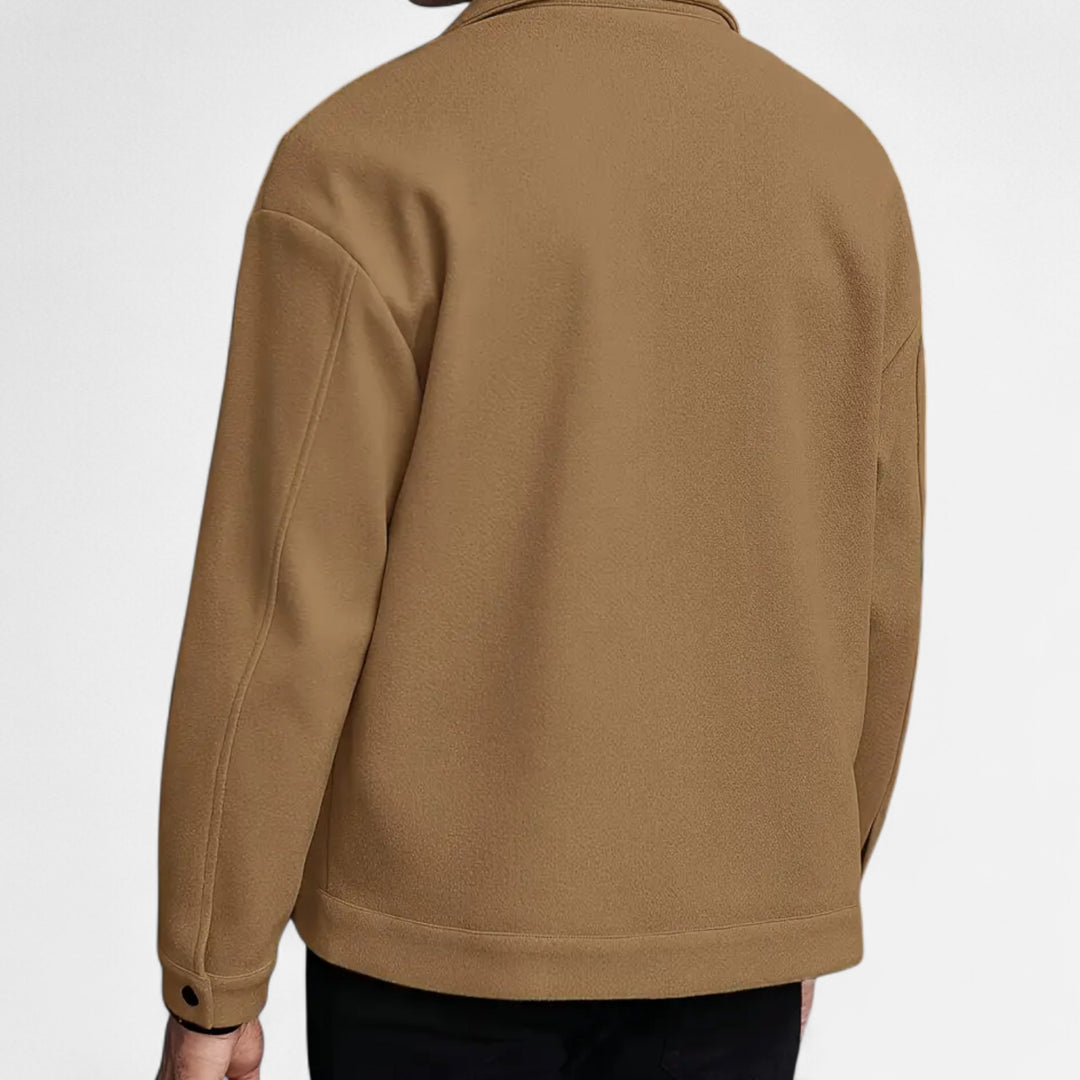NOMU Lifestyle | Men’s Refined Zip Closure Jacket