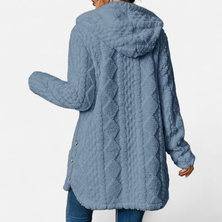 NOMU Lifestyle | Women’s Jacquard Hooded Coat – Heritage Luxe