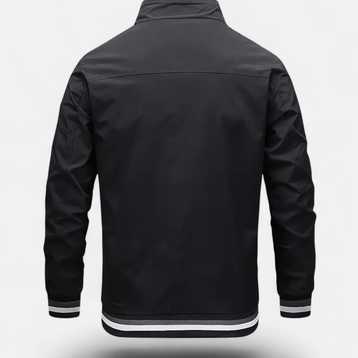 NOMU Lifestyle | Men’s Baseball Collar Windbreaker Jacket